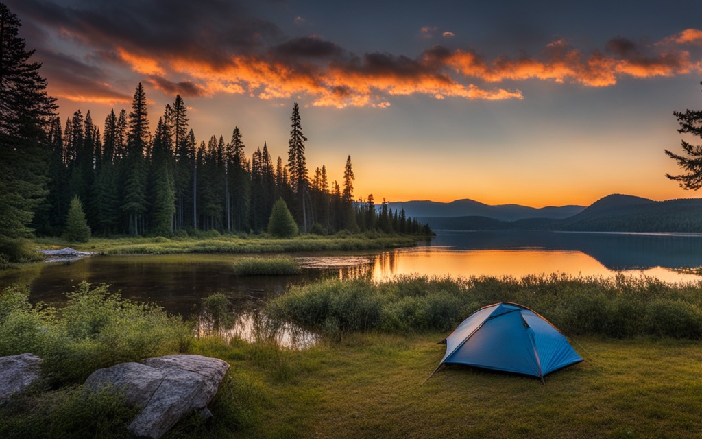 Dispersed camping national forests