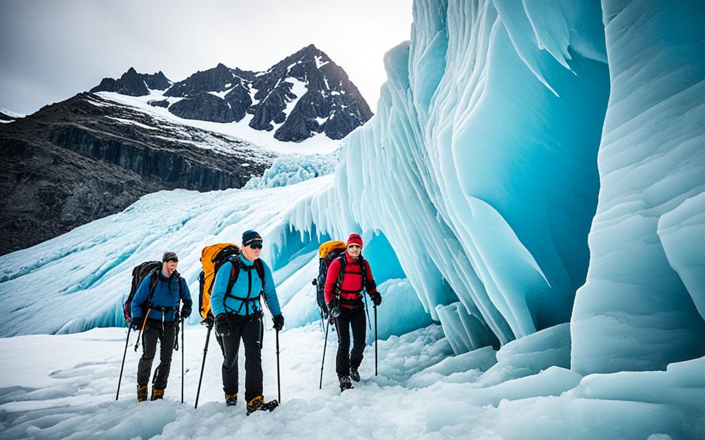 Glacier hiking Alaska tours