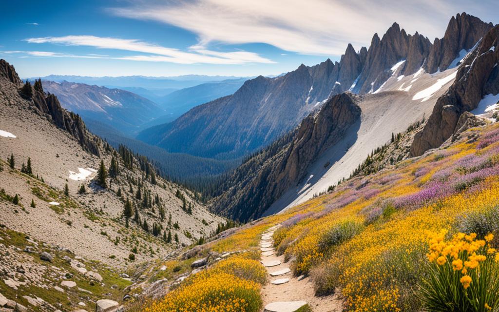 Sierra Nevada hiking trails