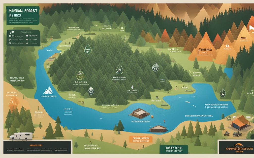 national forest camping maps